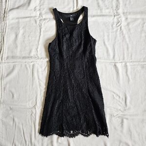 H&M Black Lace Dress